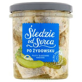 CONTIMAX HERINGE AUS DEM HERZEN JÜDISCHE HERINGSFILETS IN SCHEIBEN 300 G